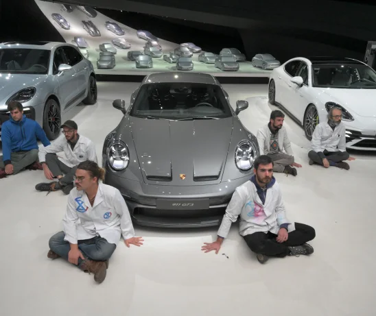 Porsche showroom